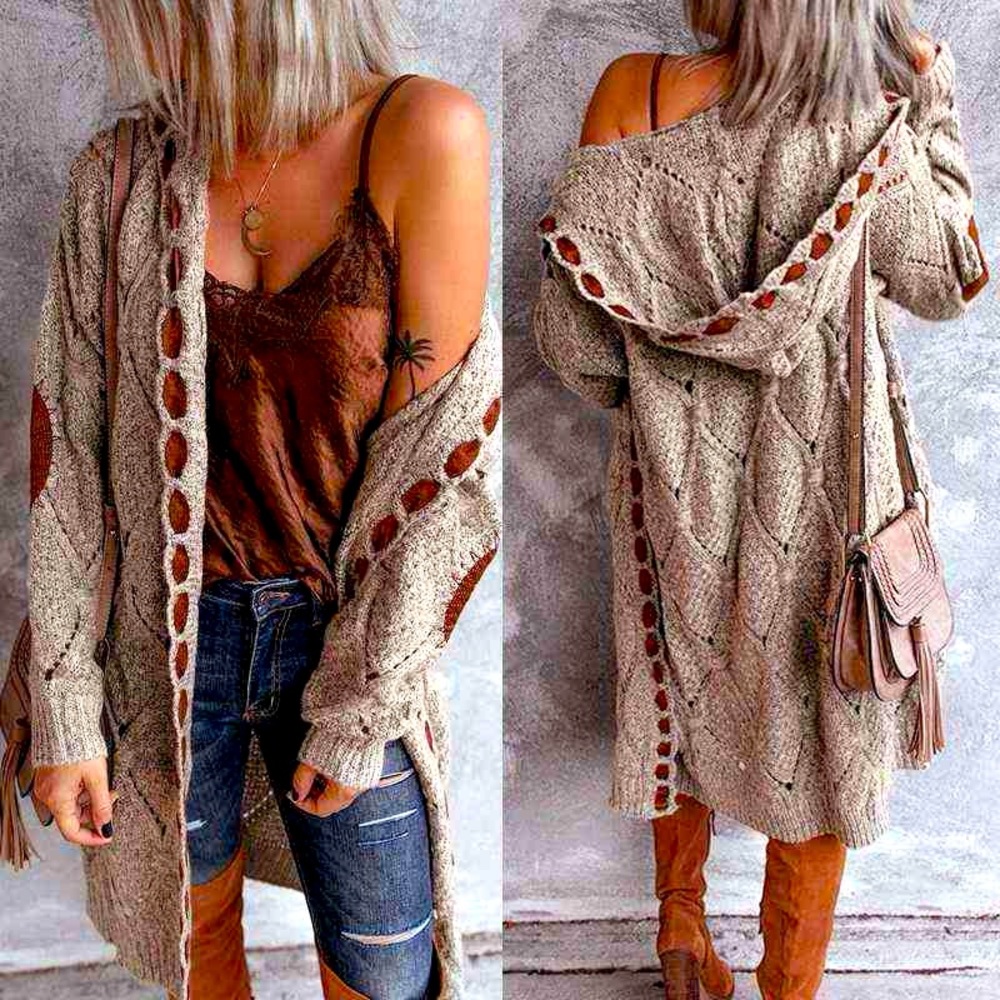 Hooded Cardigan